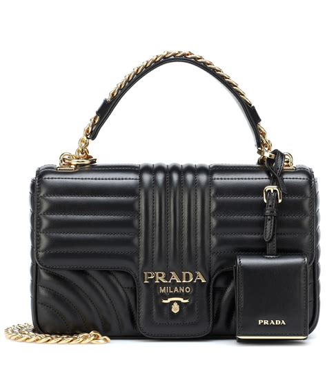 prada shoulder black bag 2015|prada diagramme leather shoulder bag.